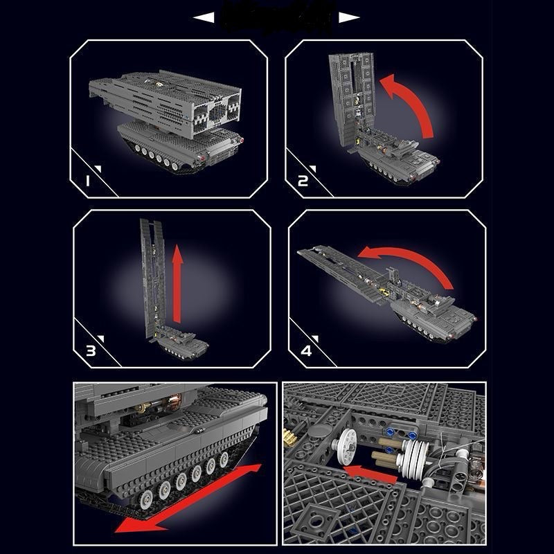 Mould King 20029 Mobile Panzerbrücke TKXian