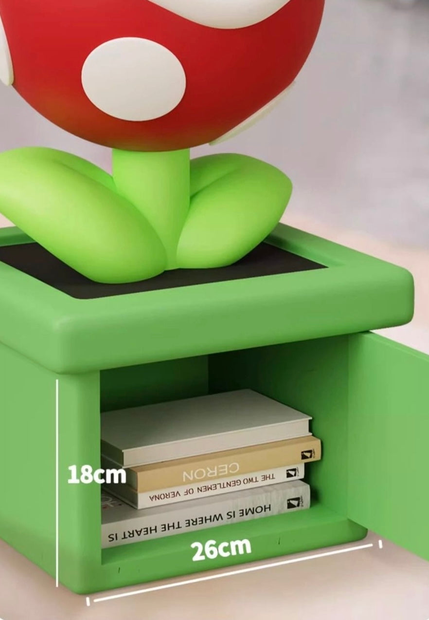 Super Mario Fleischfressende Schnapppflanze Nachtschränkchen TKXian