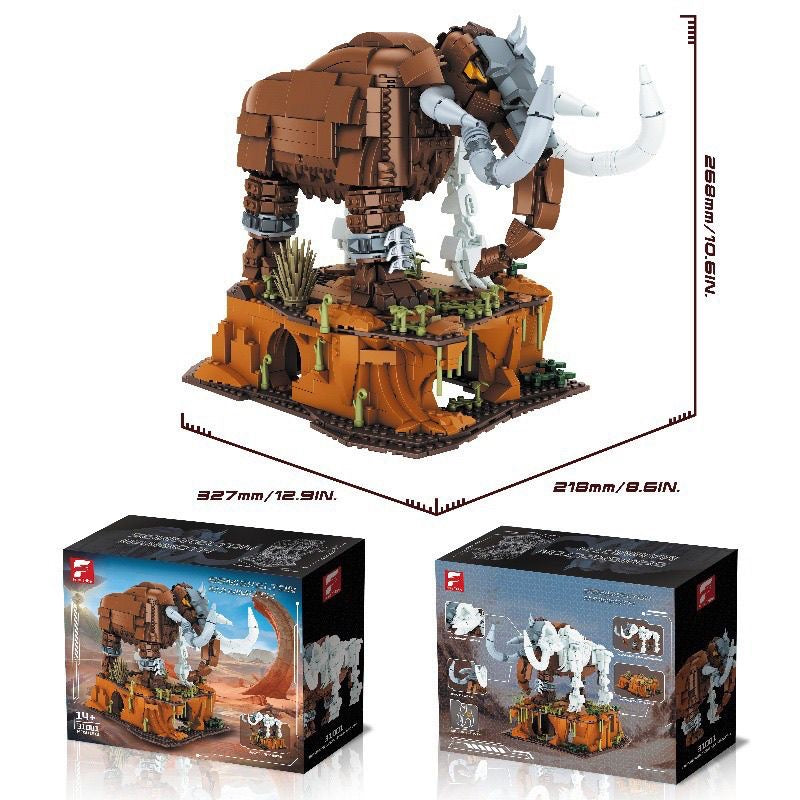 Free Tribe Mammut klemmbausteinset TKXian