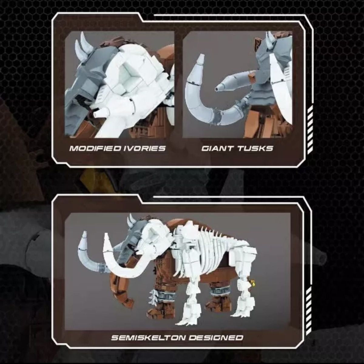 Free Tribe Mammut klemmbausteinset TKXian
