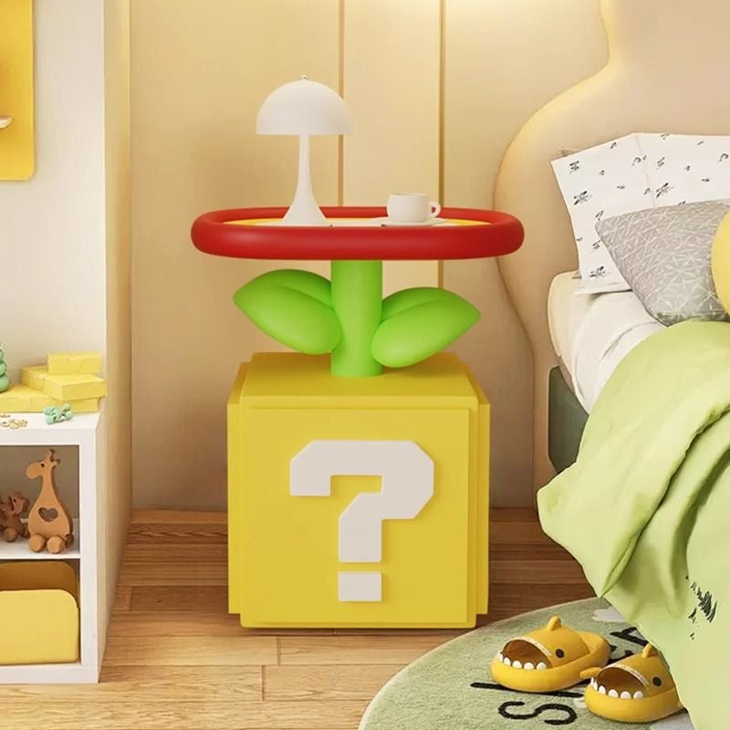 Nintendo Super Mario Blume Beistelltisch mit Staufach TKXian