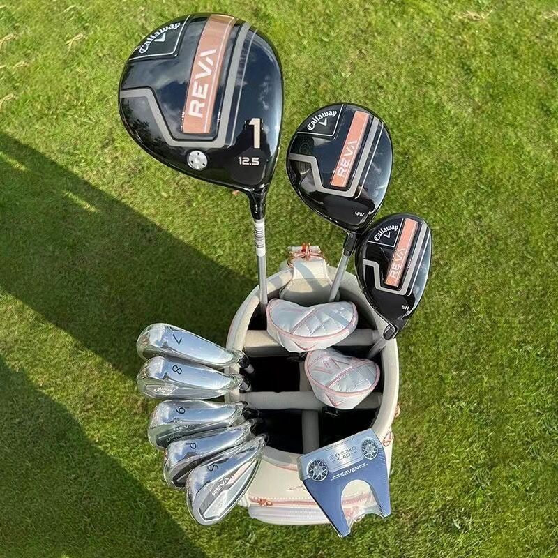 Callaway Roségold Damen Reva Carbon Komplett-Golf-Set TKXian