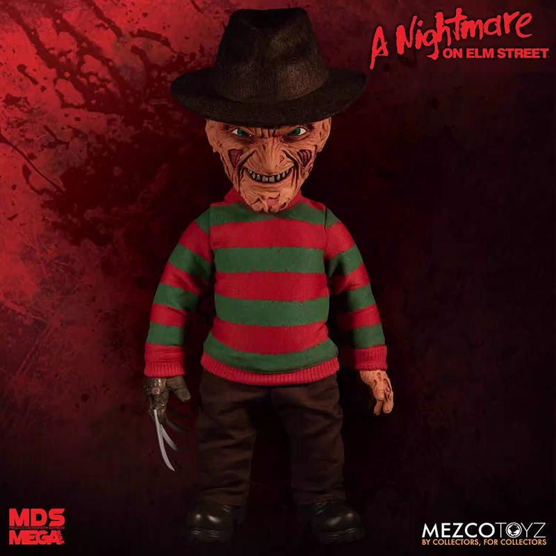 Restposten Mezco Nightmare On Elm Street Freddy Krueger Figur MDS Mega - TKXian