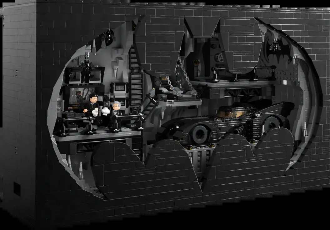 LEGO DC Batman Universum Bathöhle – Schaukasten - TKXian