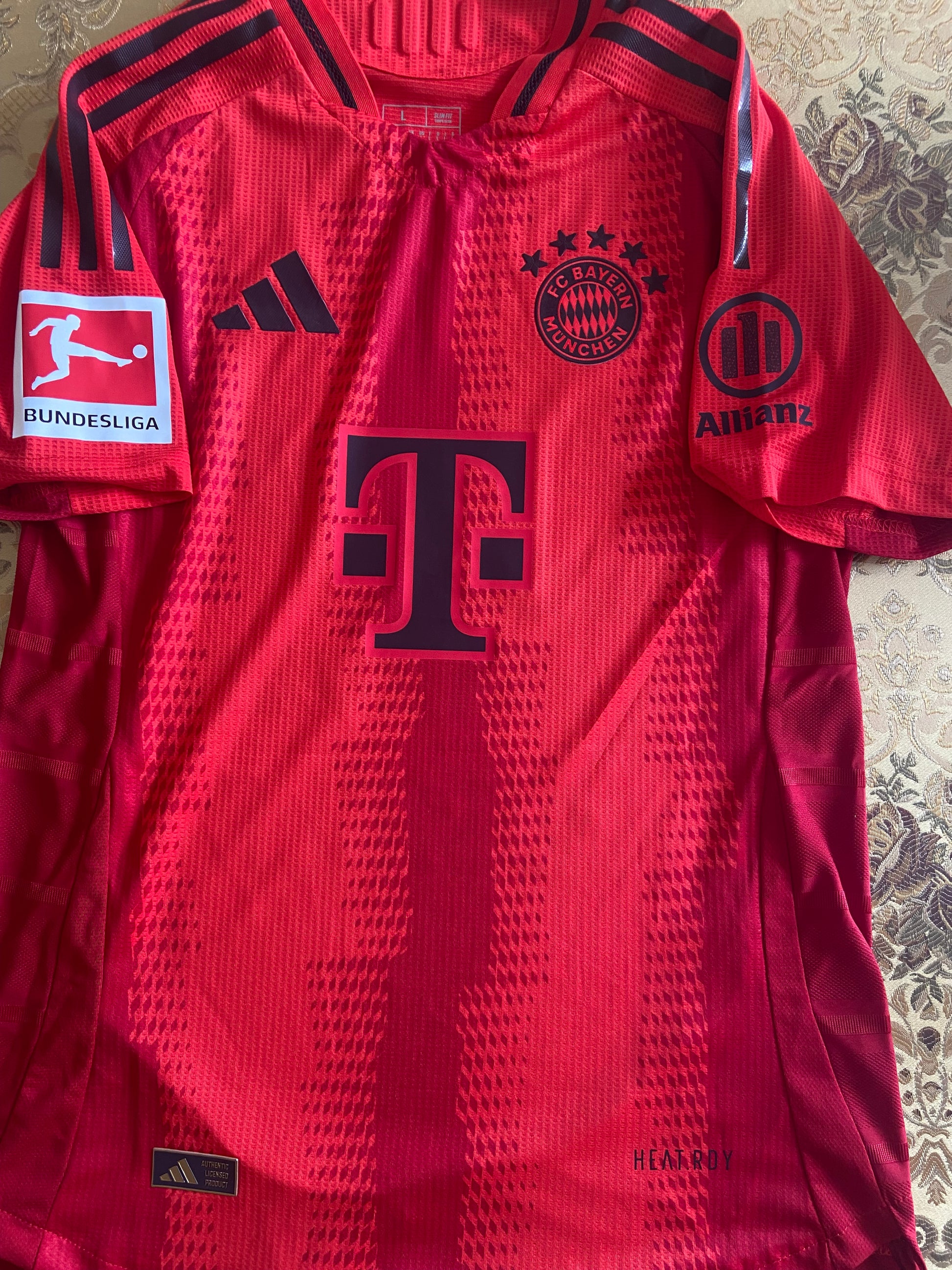 Bayern München Spieler Heim Trikot mit Namen-Nummer&Logos 24/25 TKXian