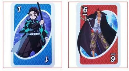 Kids Toys Anime UNO von One Piece bis Dragonball Kartenspiel TKXian