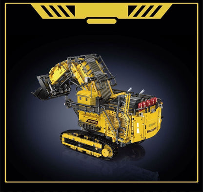 Mould King 17070 MOC Technik Ferngesteuert Bagger für Liebherr R 9800 Raupenbagger TKXian