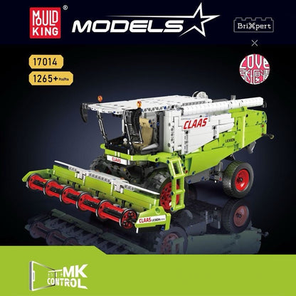 Mould King 17014 Technik Mähdrescher Ferngesteuert Harvester 17014S TKXian