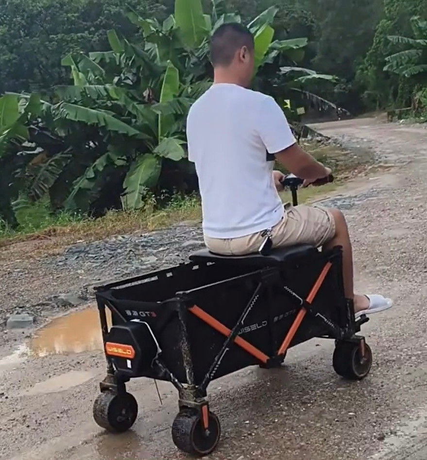 WISELD GT3 Faltbarer Elektrischer Bollerwagen TKXian