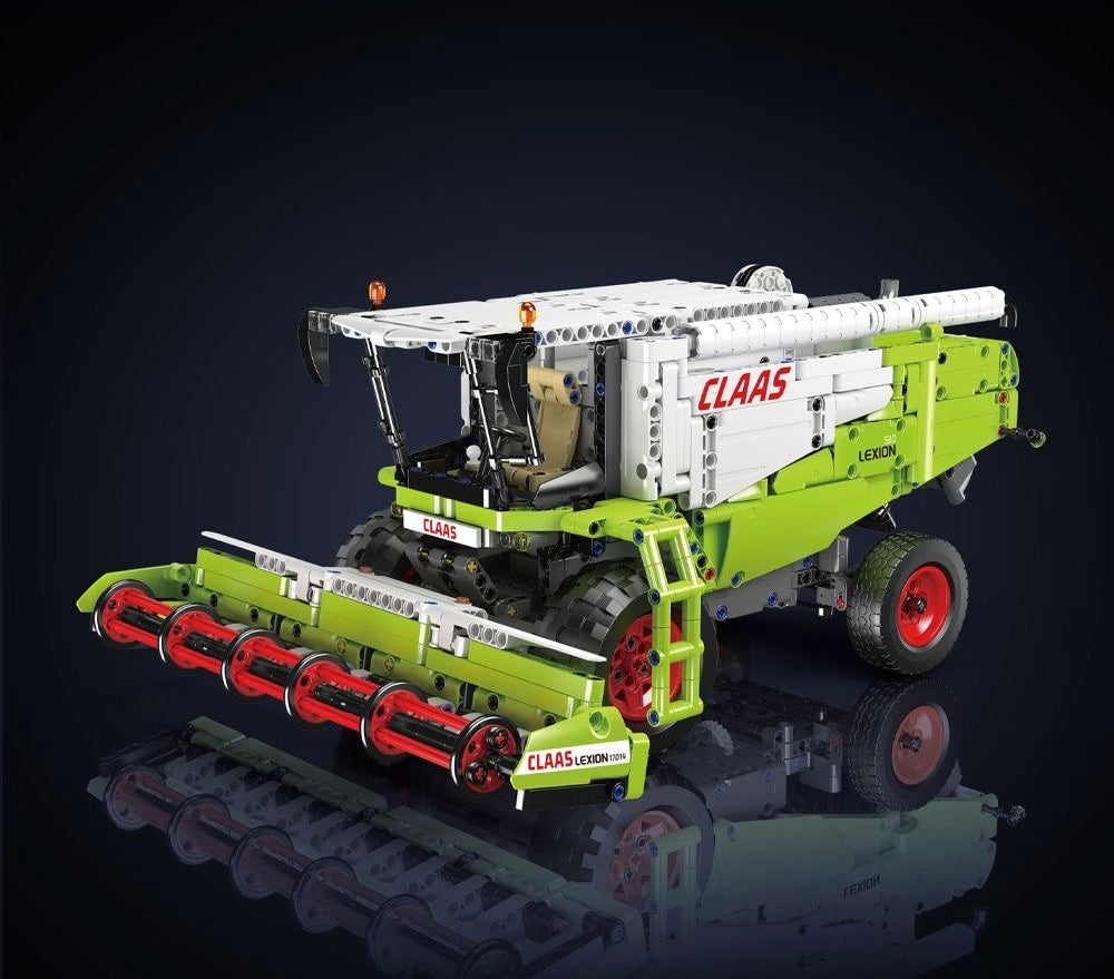 Mould King 17014 Technik Mähdrescher Ferngesteuert Harvester 17014S TKXian