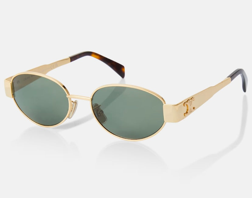 Celine Eyewear – Triomphe Metal 01 – Ovale Sonnenbrille TKXian
