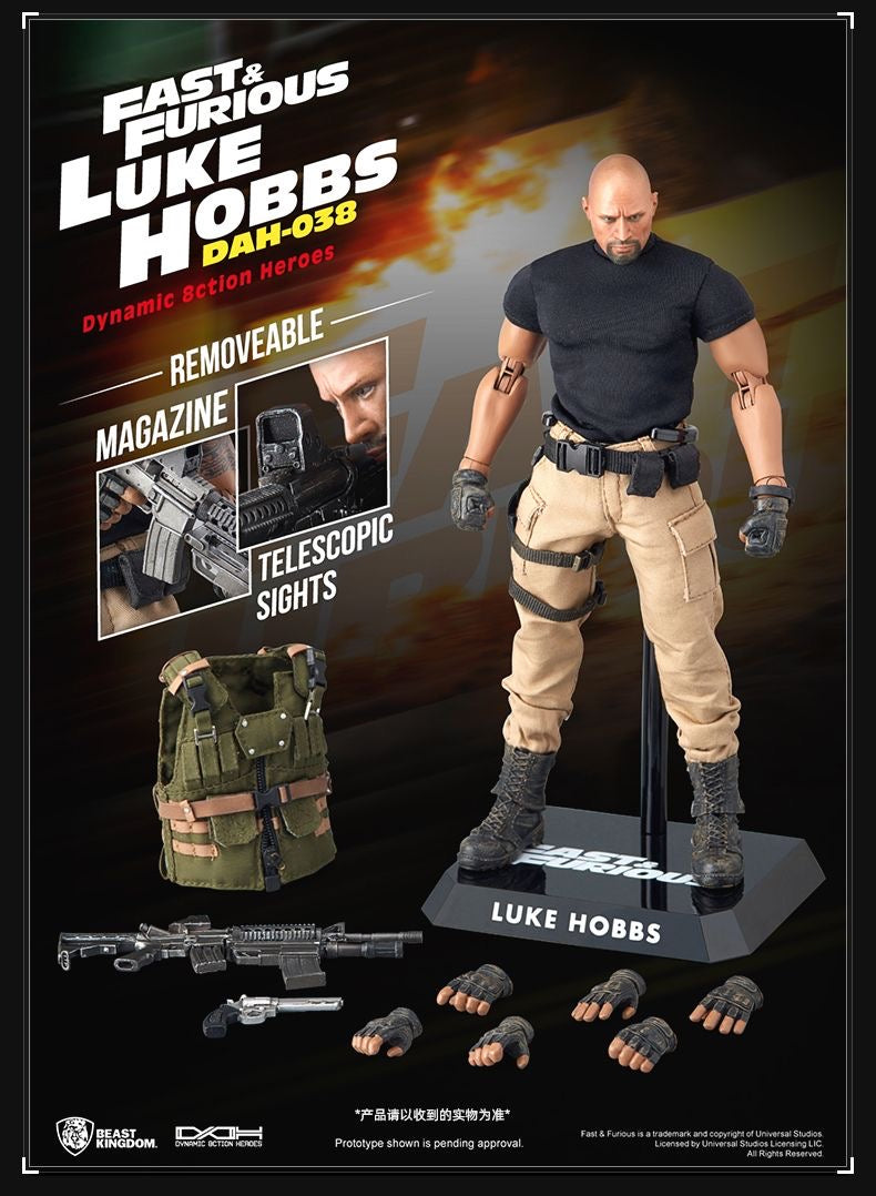 Beats Kingdom Toys Luke Hobbs DAH-038 Figur TKXian