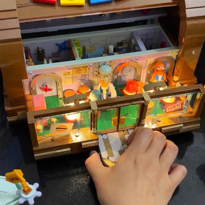 AreaX Spongebob Schwammkopf Die Krossekrabbe Klemmbausteine set mit Zubehör TKXian