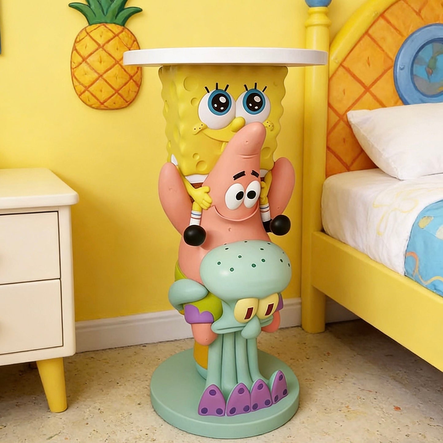 LyuLyu Spongebob Schwammkopf 3 Freunde Beistelltisch TKXian