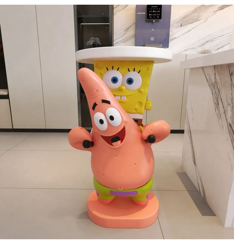 LyuLyu Spongebob Schwammkopf 2 Freunde Beistelltisch TKXian