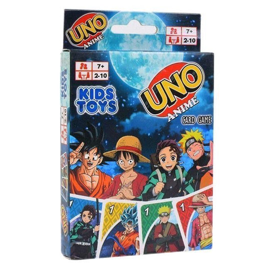 Kids Toys Anime UNO von One Piece bis Dragonball Kartenspiel TKXian
