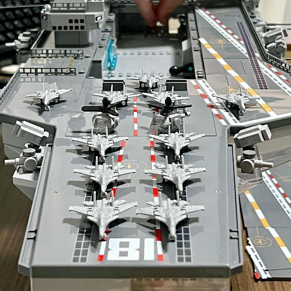Feimibox Flugzeugträger Plannavy 003 Fujian Klemmbausteinset TKXian
