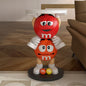 M&M‘S Beistelltisch Red und Orange TKXian