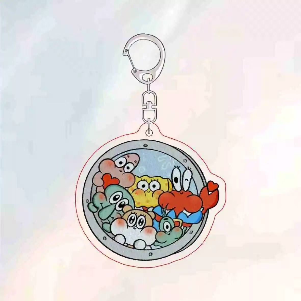 Spongebob Schwammkopf Schlüsselanhänger TKXian