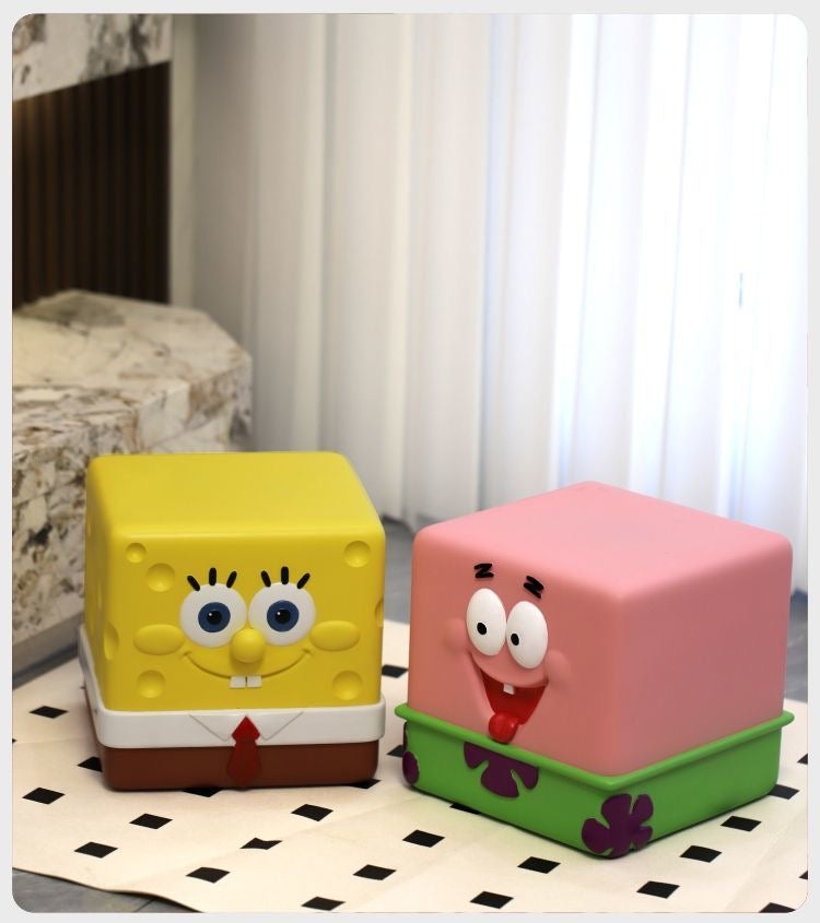 Tolli Spongebob Schwammkopf Kinder Sitzwürfel TKXian
