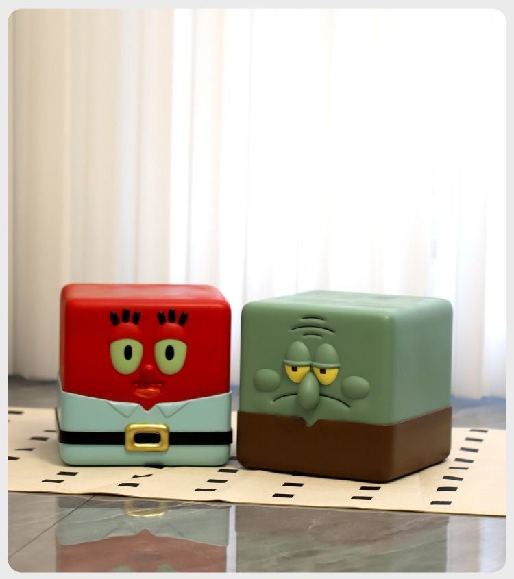 Tolli Spongebob Schwammkopf Kinder Sitzwürfel TKXian