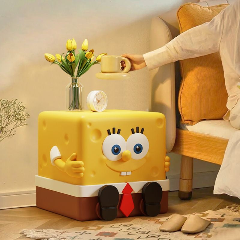 Su design Spongebob Schwammkopf Beistelltisch&Hocker TKXian