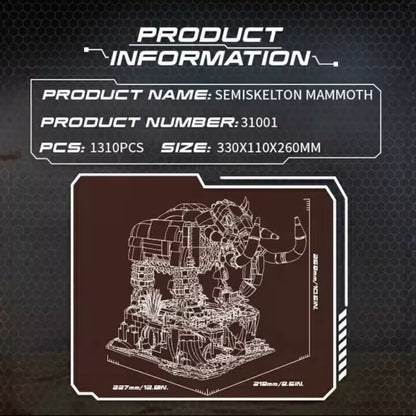 Free Tribe Mammut klemmbausteinset TKXian