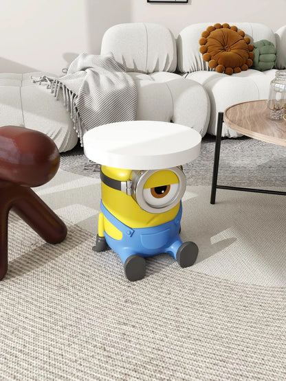 Minion Beistelltisch mit Sparschwein Funktion oder zusätzlich integrierten Bluetooth Lautsprecher - TKXian