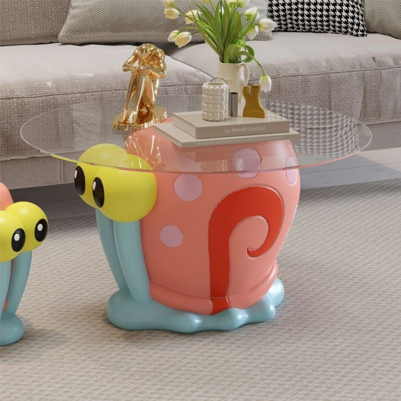 LyuLyu Spongebob Schwammkopf Gary Beistelltisch und Hocker - TKXian