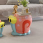 LyuLyu Spongebob Schwammkopf Gary Beistelltisch und Hocker - TKXian