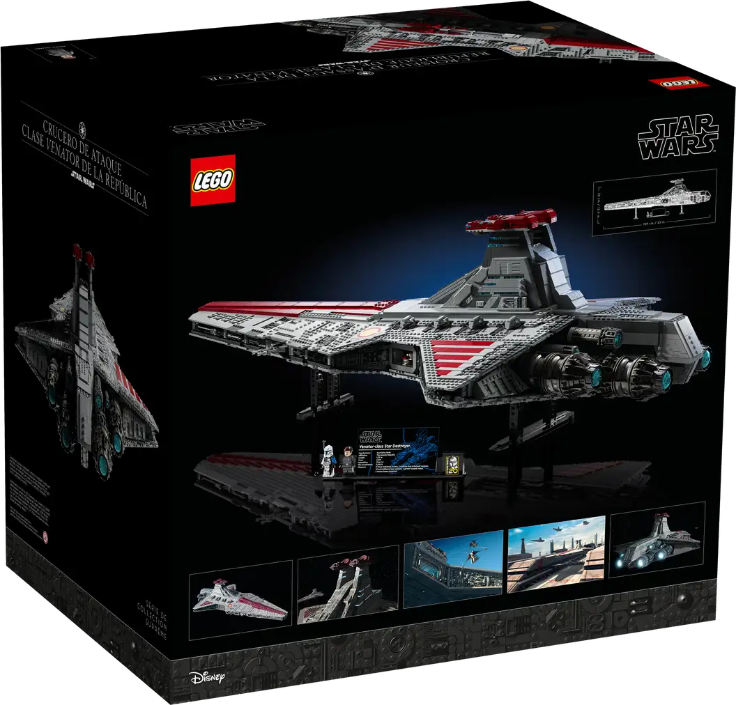 Star Wars Republikanischer Angriffskreuzer der Venator-Klasse 75367 - TKXian