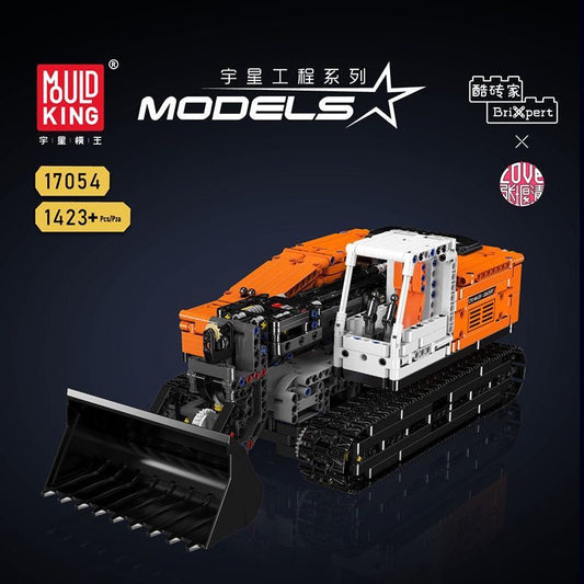 Mould King 17054 Ferngesteuerter Raupenlader TKXian