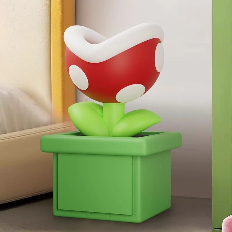 Super Mario Fleischfressende Schnapppflanze Nachtschränkchen TKXian