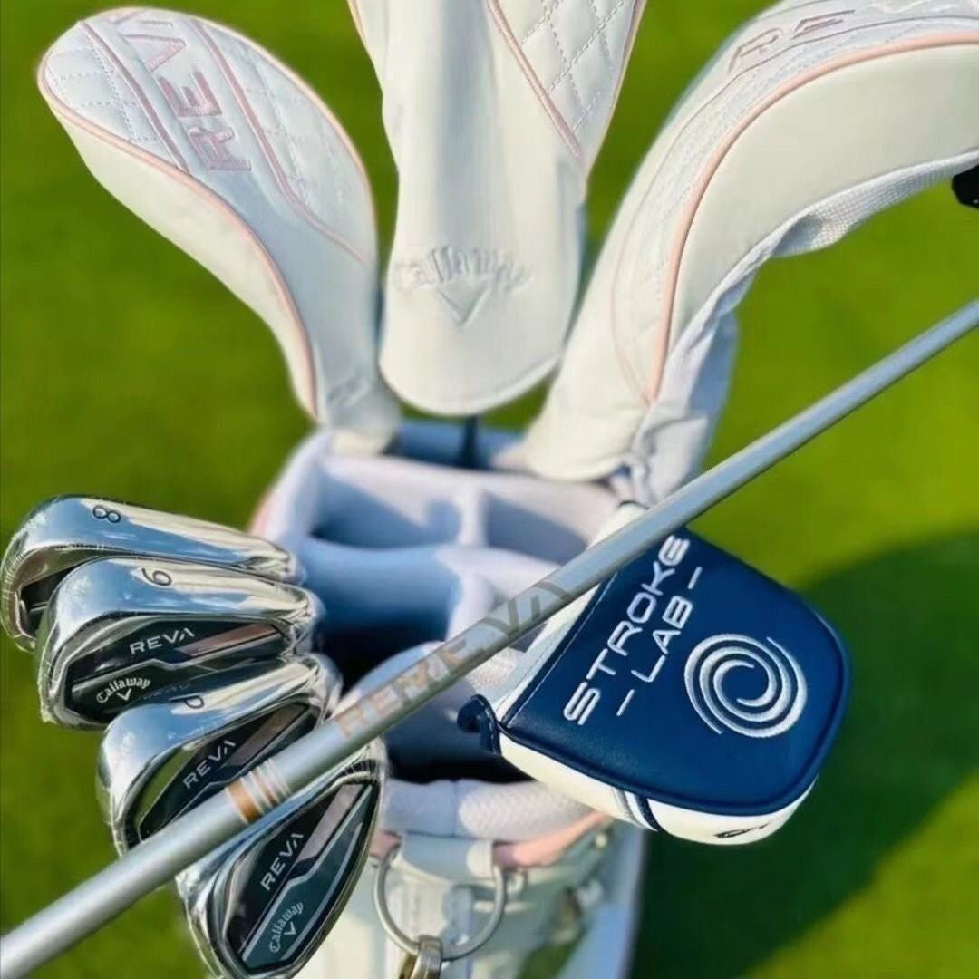 Callaway Roségold Damen Reva Carbon Komplett-Golf-Set TKXian