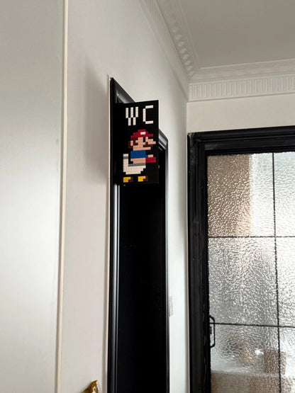 Super Mario WC Schild TKXian
