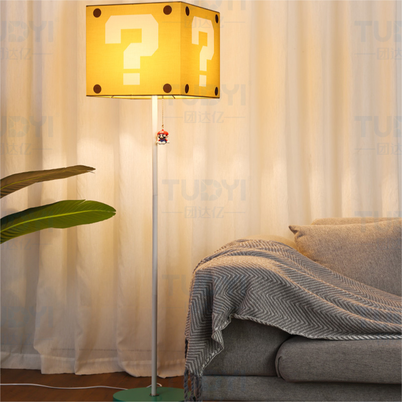 Super Mario Fragezeichen Würfel Ständerlampe TKXian