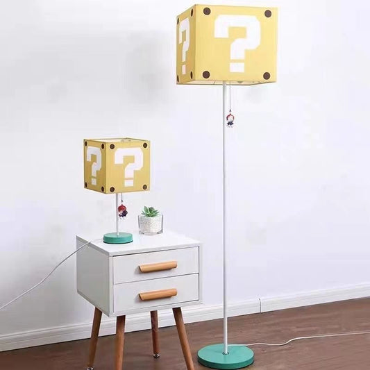 Super Mario Fragezeichen Würfel Ständerlampe TKXian