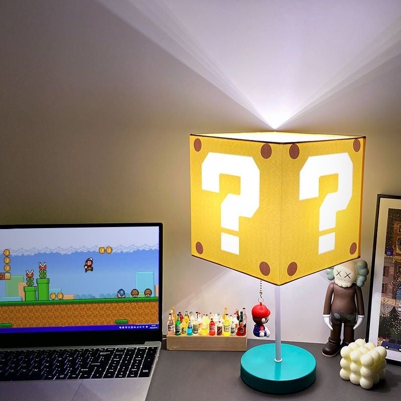 Super Mario Fragezeichen Würfel Ständerlampe TKXian