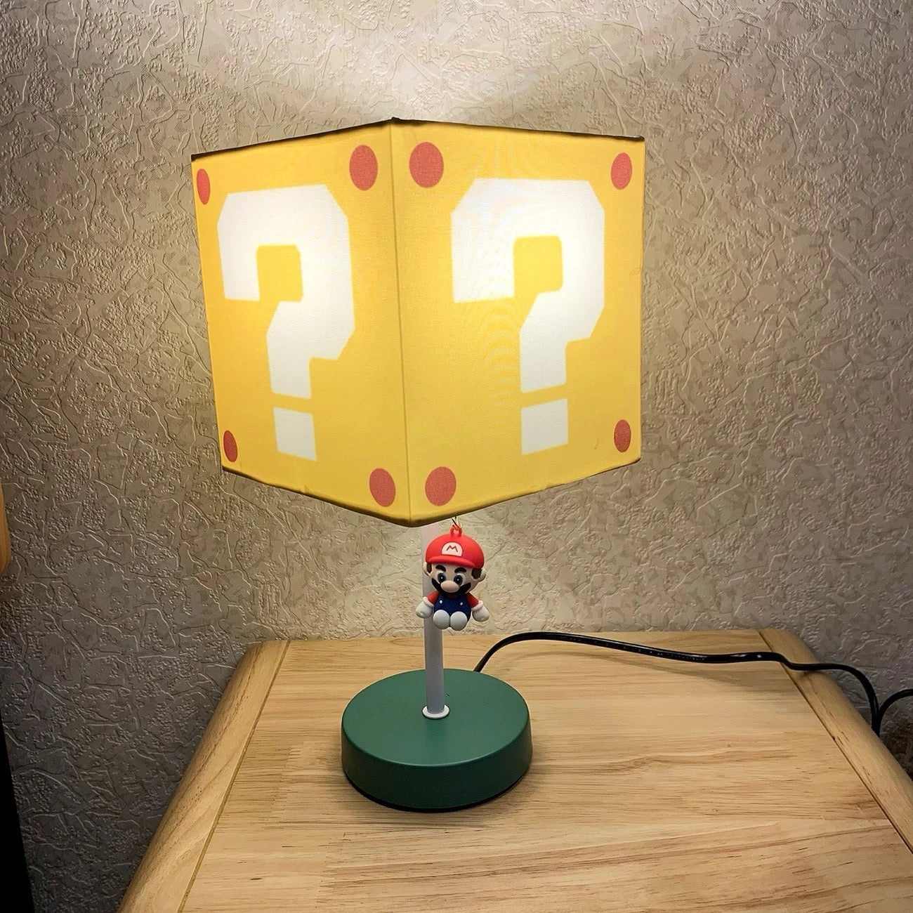 Super Mario Fragezeichen Würfel Ständerlampe TKXian