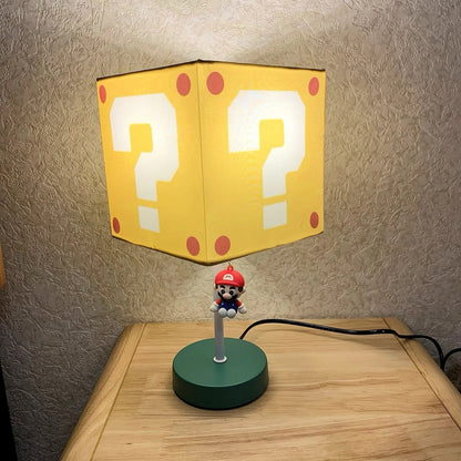 Super Mario Fragezeichen Würfel Ständerlampe TKXian