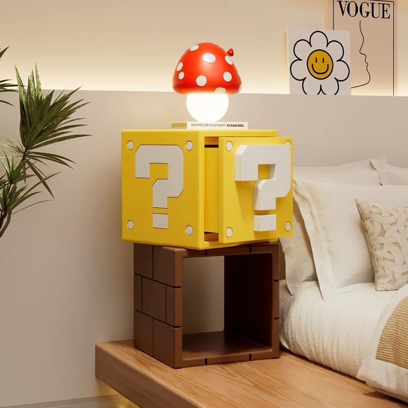 Super Mario Fragezeichen&Steinblock Regal TKXian