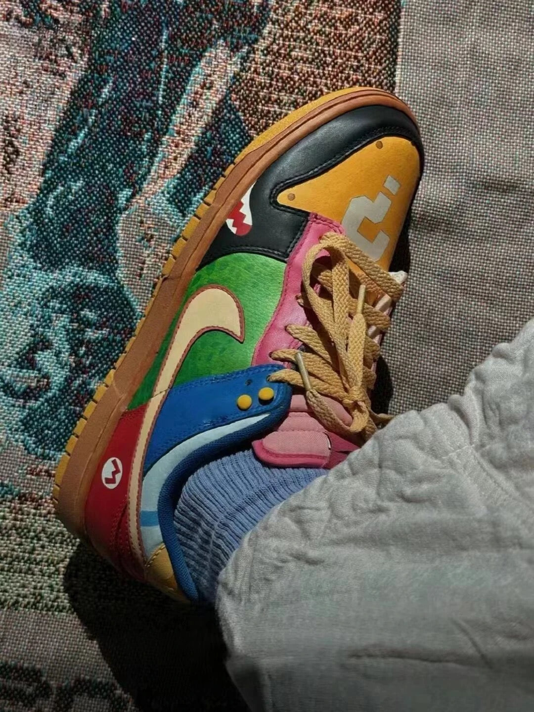 Nike Super Mario Schuhe TKXian
