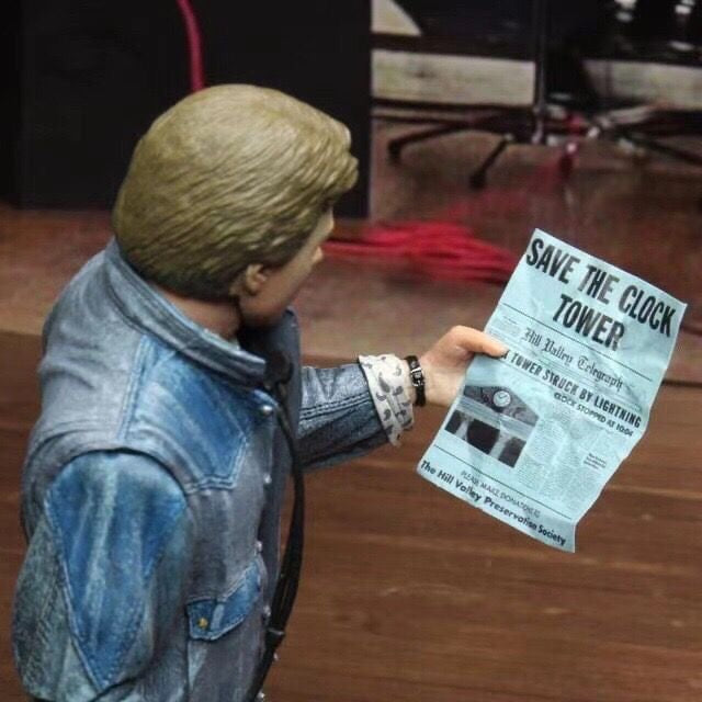 NECA Zurück in die Zukunft Marty McFly Figur TKXian